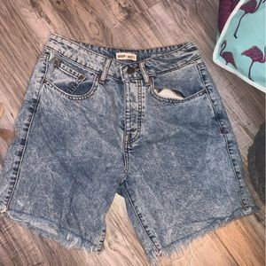 Warp and weft Jean shorts